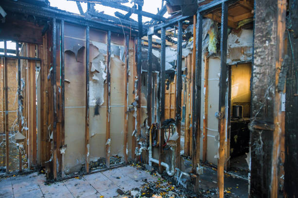 Professional Fire Damage Repair technician working in Windsor Mill, MD